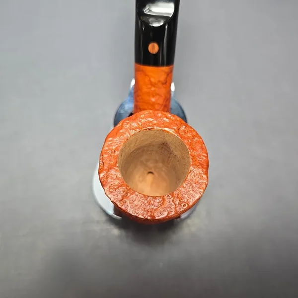 Calibano (Mastro de Paja) 102 C4 Sandblasted Dublin Estate Briar Pipe, Unsmoked - Image 6