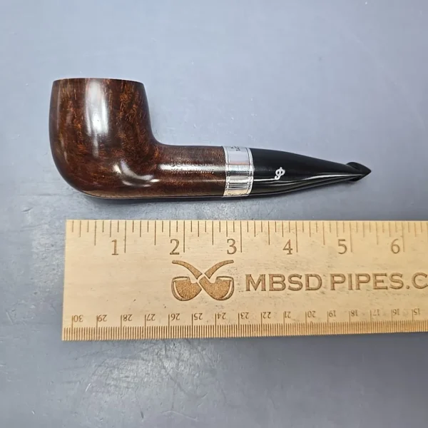 Peterson 160th Anniversary Pat. OB Dark Smooth Billiard Briar Pipe, New - Image 12