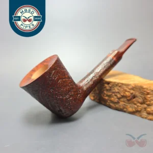 Graziano Tendi Sandblasted Dublin Lovat Handmade Briar Pipe, New