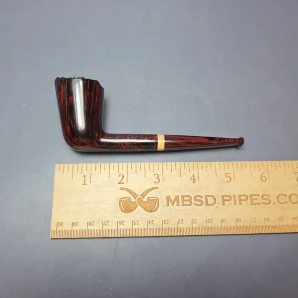 Herriot Pipes Smooth Dublin w/ Boxwood Handmade Briar Pipe, New - Image 8