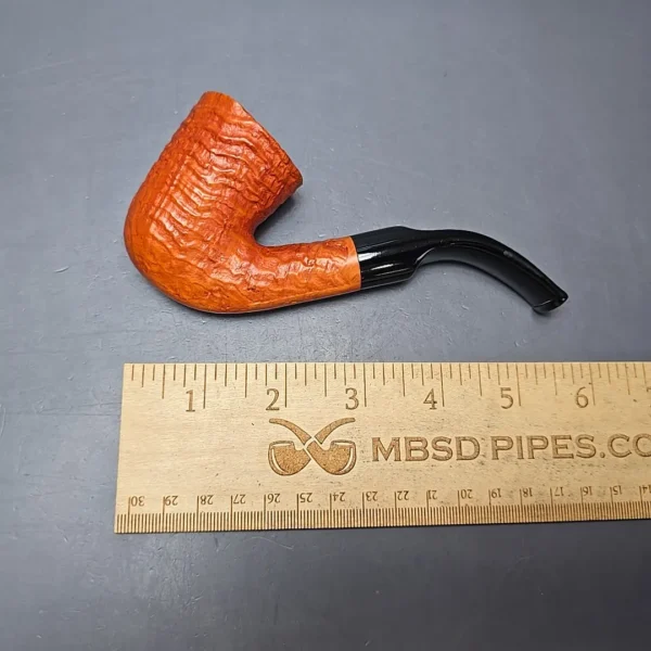 Calibano (Mastro de Paja) 102 C4 Sandblasted Dublin Estate Briar Pipe, Unsmoked - Image 11