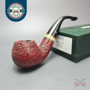 Peterson 2026 St Patrick's Day XL02 Sandblasted Apple Briar Pipe, New
