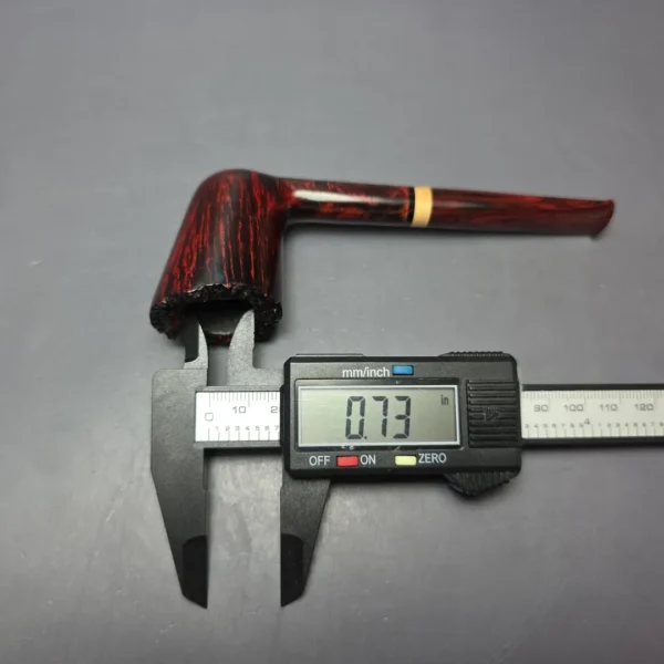 Herriot Pipes Smooth Dublin w/ Boxwood Handmade Briar Pipe, New - Image 9