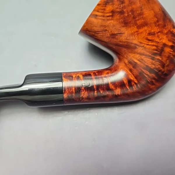 Calibano (Mastro de Paja) 102 C3 Smooth Dublin Estate Briar Pipe, Unsmoked - Image 5