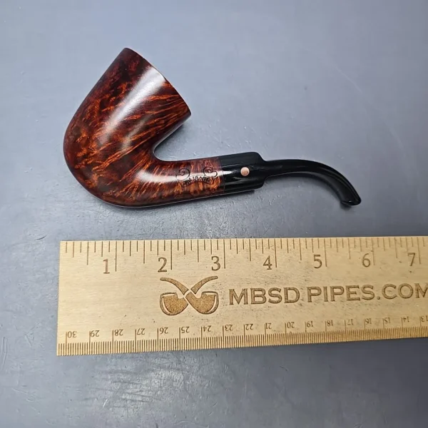 Calibano (Mastro de Paja) 102 C3 Smooth Dublin Estate Briar Pipe, Unsmoked - Image 4