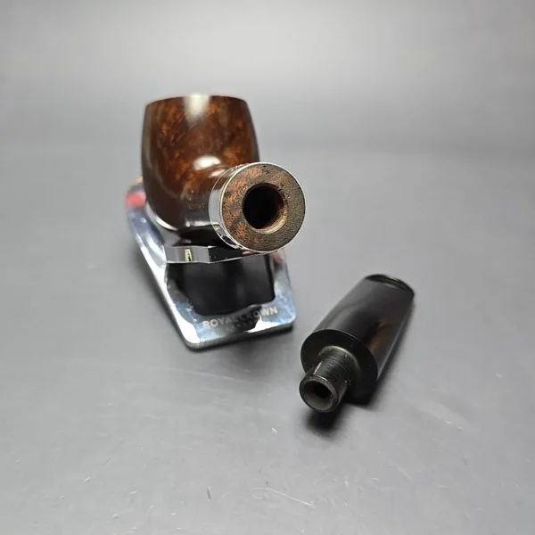 Peterson 160th Anniversary Pat. OB Dark Smooth Billiard Briar Pipe, New - Image 14