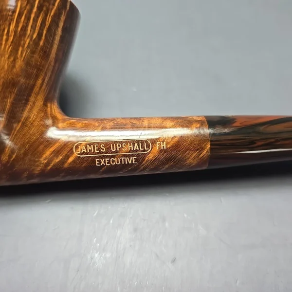 James Upshall Empire Executive Magnum Smooth Dublin Estate Briar Pipe, Unsmoked - Image 11