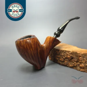 Sven Lar 2GS Smooth Vase Freehand Estate Briar Pipe, American Estates