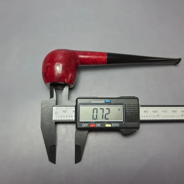 Pipe Tristan Timeless Series Smooth Apple Briar Pipe, New - Image 9