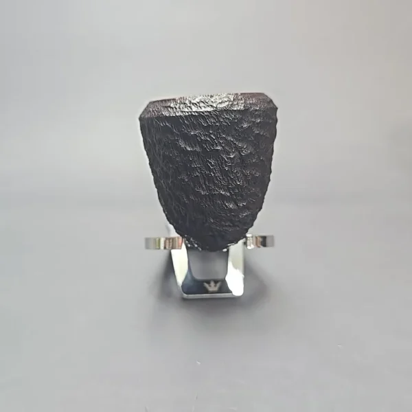 James Upshall Bark EXL Partially Rusticated Dublin Estate Briar Pipe, Unsmoked - Image 3