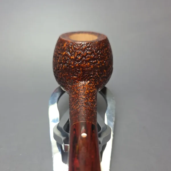 Graziano Tendi Sandblasted Nosewarmer Apple Handmade Briar Pipe, New - Image 7