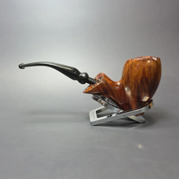 Sven Lar 2GS Smooth Vase Freehand Estate Briar Pipe, American Estates - Image 4