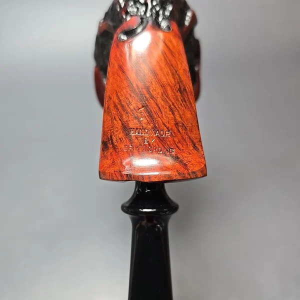 Nording Moss Partially Rusticated Freehand Estate Briar Pipe, Unsmoked - Image 10