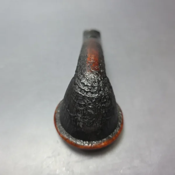 Brebbia Calabash Partially Sandblasted Calabash Estate Briar Pipe, Italian Estates, 9mm - Image 9