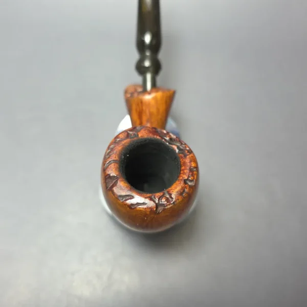 Sven Lar 2GS Smooth Vase Freehand Estate Briar Pipe, American Estates - Image 5