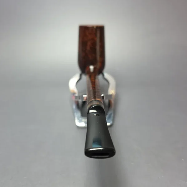 Herriot Pipes Smooth Stacked Lovat w/ Horn Handmade Briar Pipe, New - Image 5