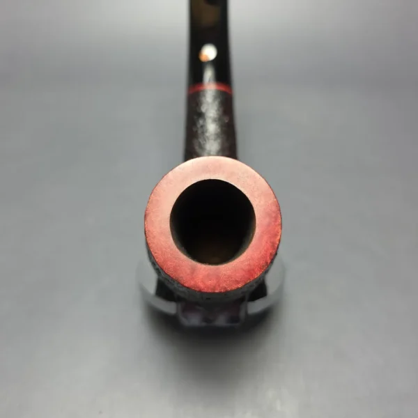 Cavicchi Black Sandblasted "ODA" Billiard Estate Briar Pipe, Italian Estates - Image 6
