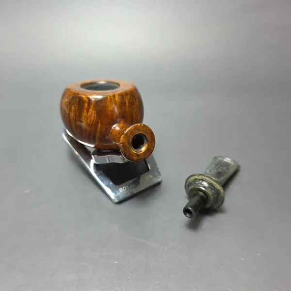 Martin Romijn Smooth High Contrast Squat Tomato Handmade Briar Pipe, New - Image 11