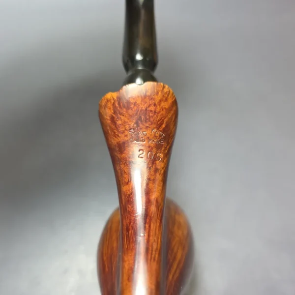 Sven Lar 2GS Smooth Vase Freehand Estate Briar Pipe, American Estates - Image 8