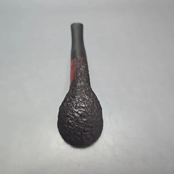 James Upshall Bark EXL Partially Rusticated Dublin Estate Briar Pipe, Unsmoked - Image 9