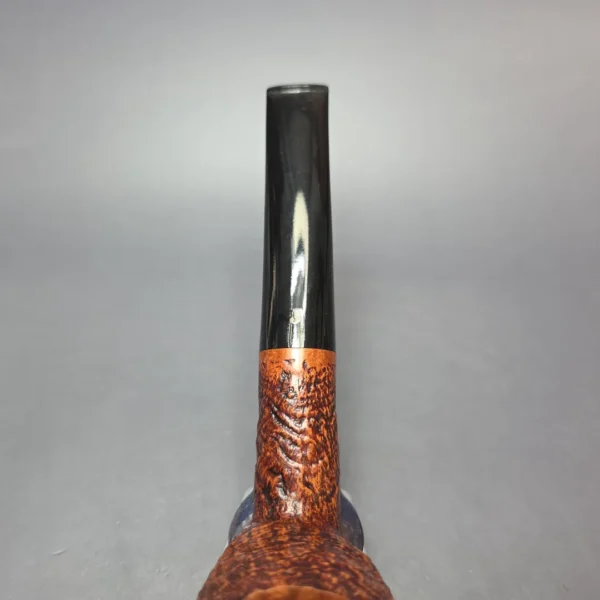 Ser Jacopo Maxima S2 Partially Sandblasted Billiard Estate Briar Pipe, Unsmoked - Image 8