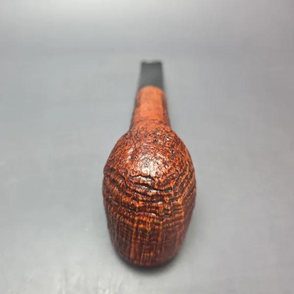 Ser Jacopo Maxima S2 Partially Sandblasted Billiard Estate Briar Pipe, Unsmoked - Image 9