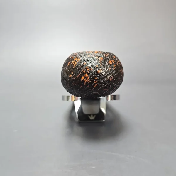 Brebbia Ninja 301 Sandblasted Author Estate Briar Pipe, Unsmoked - Image 3