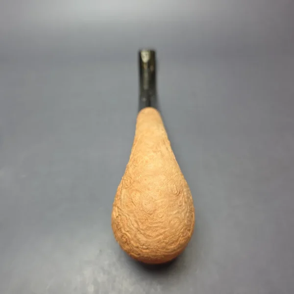 Pipe Tristan Magnum Natural Sandblast LC Bent Billiard Handmade Briar Pipe, New - Image 9