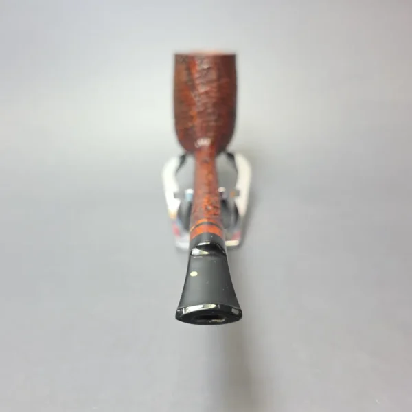 Mike Butera Vintage Classic Antique 617B XXL Partially Sandblasted Lovat Estate Briar Pipe, American Estates - Image 6