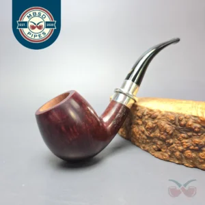 Ser Jacopo Melolontha Smooth Brandy w/ Silver Estate Briar Pipe, Unsmoked