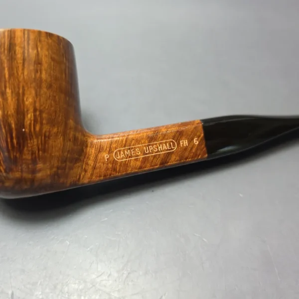 James Upshall P Grade Group 6 Smooth Panel Shank Dublin Estate Briar Pipe, Unsmoked - Image 8