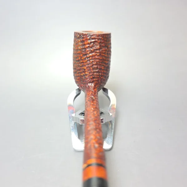 Mike Butera Vintage Classic Antique 617B XXL Partially Sandblasted Lovat Estate Briar Pipe, American Estates - Image 7