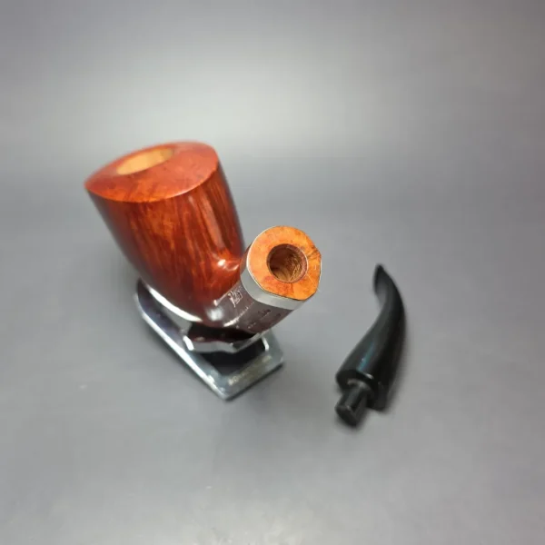 L'Anatra Ventura Gigante Magnum Smooth Dublin w/ Silver Estate Briar Pipe, Unsmoked - Image 12
