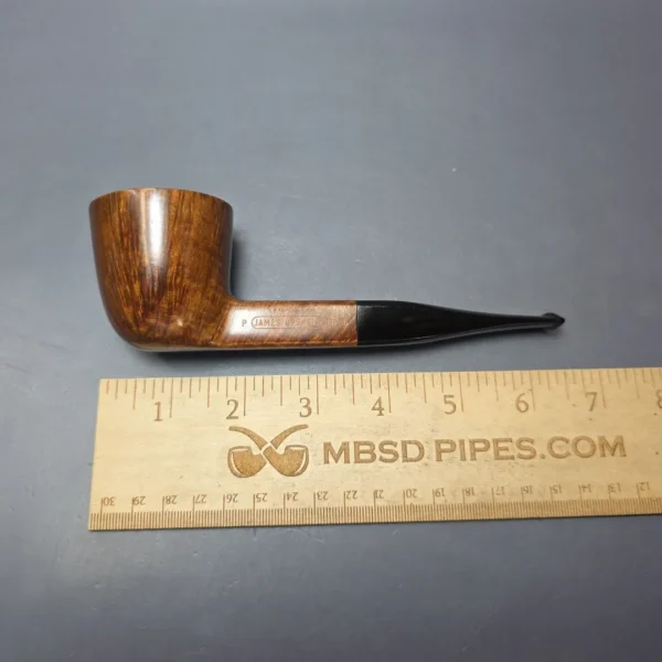 James Upshall P Grade Group 6 Smooth Panel Shank Dublin Estate Briar Pipe, Unsmoked - Image 11