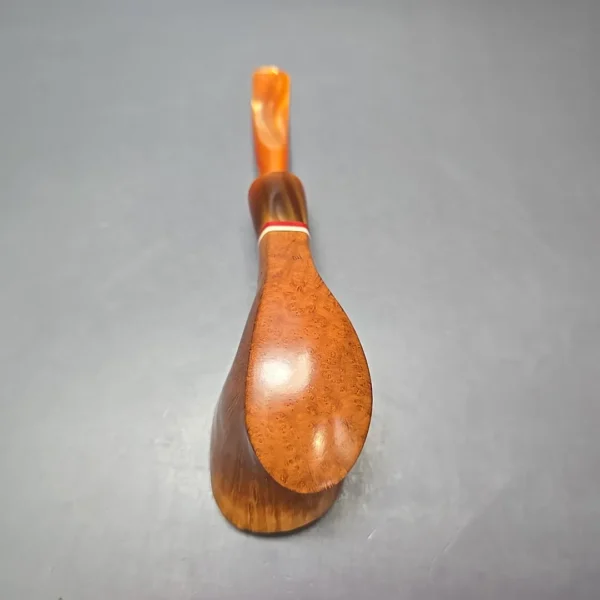 Edward's XL Smooth Freehand w/ Acrylic Estate Briar Pipe, American Estates - Image 9