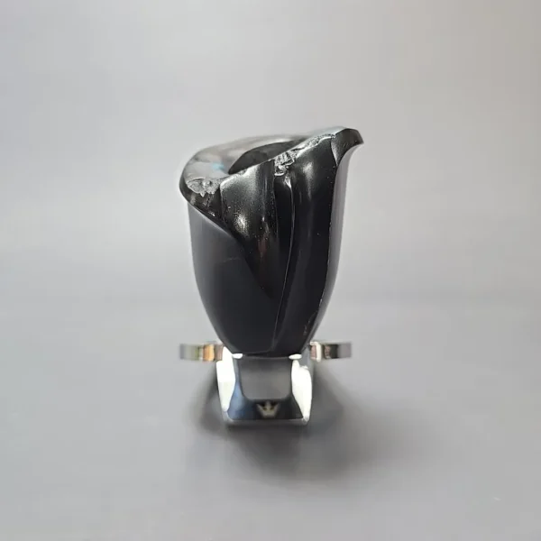 Nording Black Smooth Freehand Estate Briar Pipe, Unsmoked - Image 3