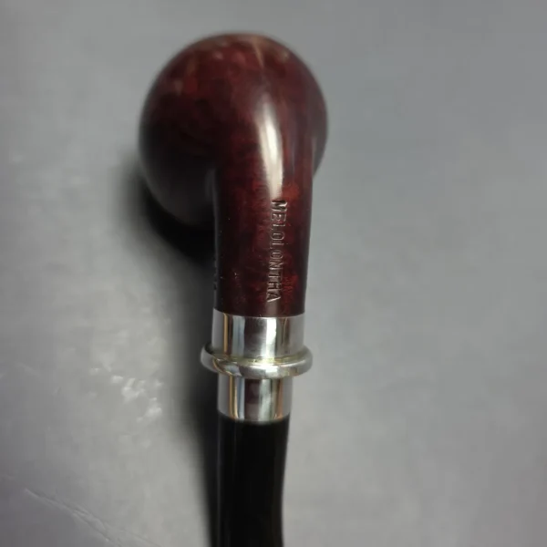 Ser Jacopo Melolontha Smooth Brandy w/ Silver Estate Briar Pipe, Unsmoked - Image 9