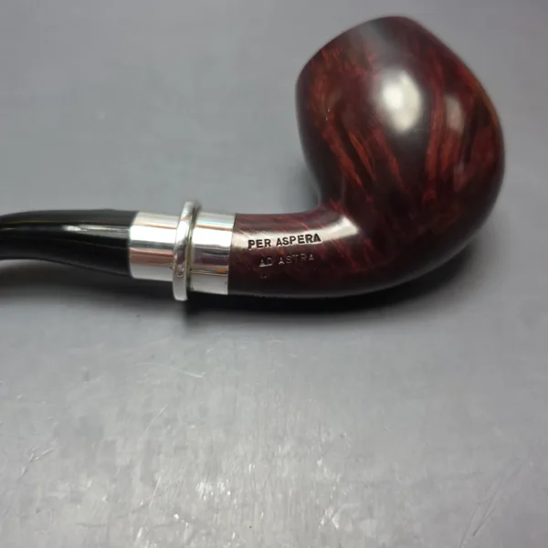Ser Jacopo Melolontha Smooth Brandy w/ Silver Estate Briar Pipe, Unsmoked - Image 10