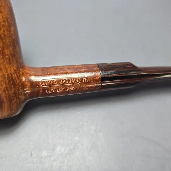 James Upshall Empire Series Old England XXL Smooth Poker w/ Cumberland Estate Briar Pipe, Unsmoked - Image 10