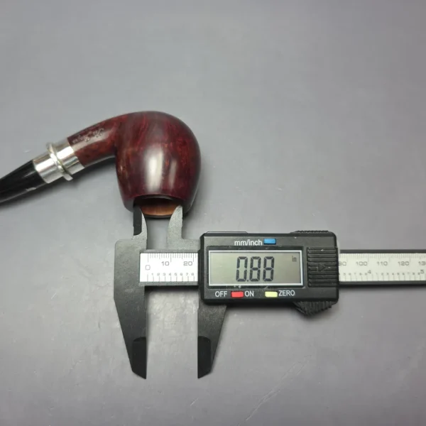 Ser Jacopo Melolontha Smooth Brandy w/ Silver Estate Briar Pipe, Unsmoked - Image 12