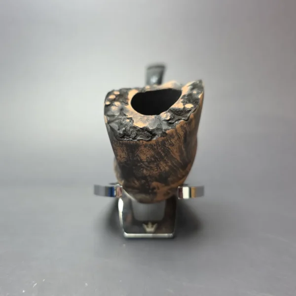 Nording Signature Black Grain Smooth Freehand Estate Briar Pipe, Unsmoked - Image 4