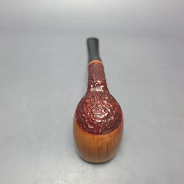 Brian Kalnitz Partially Rusticated Billiard Estate Briar Pipe, American Estates - Image 5