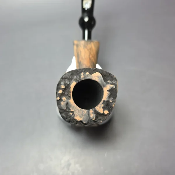 Nording Signature Black Grain Smooth Freehand Estate Briar Pipe, Unsmoked - Image 6