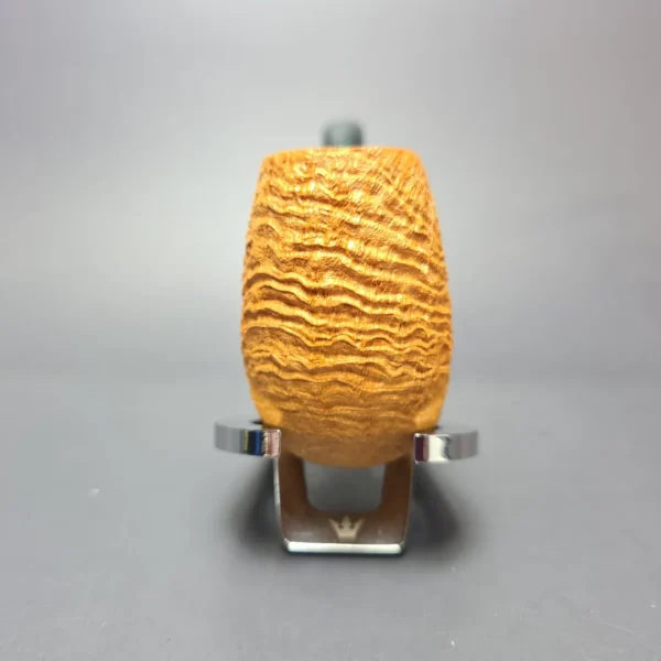 Pipe Tristan Sandblasted 120 LC Bent Billiard Handmade Briar Pipe, New - Image 3