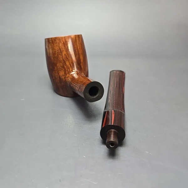 James Upshall Empire Series Old England XXL Smooth Poker w/ Cumberland Estate Briar Pipe, Unsmoked - Image 14