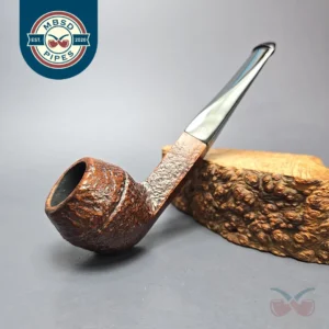 Peterson Kapruf 155 Sandblasted Bulldog Estate Briar Pipe, Irish Estates