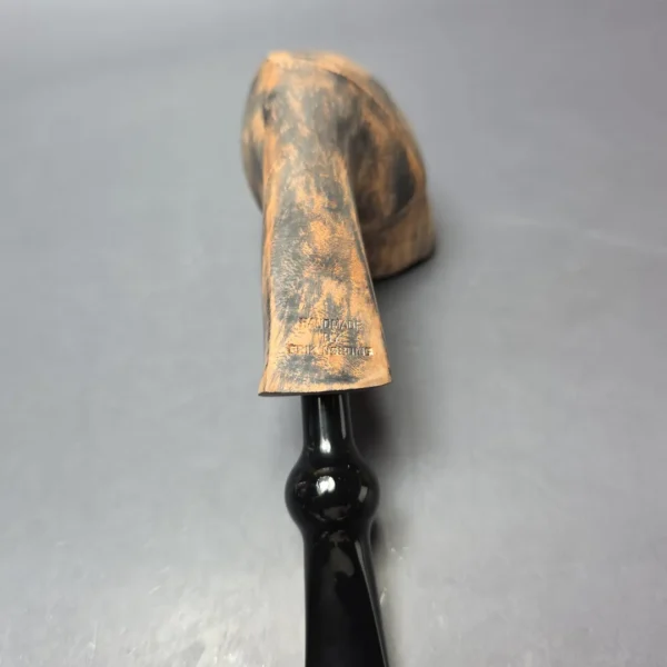 Nording Signature Black Grain Smooth Freehand Estate Briar Pipe, Unsmoked - Image 8