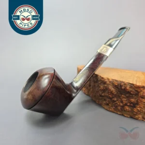 Ferndown Reo 1 Star Smooth Bulldog w/ Silver Estate Briar Pipe, English Estates