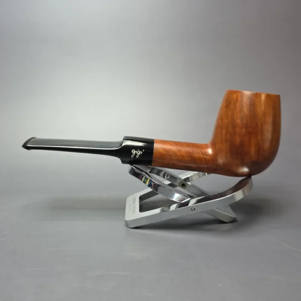 Gigi Millennium Smooth Estate Briar Pipe, Unsmoked, 9mm - Image 4