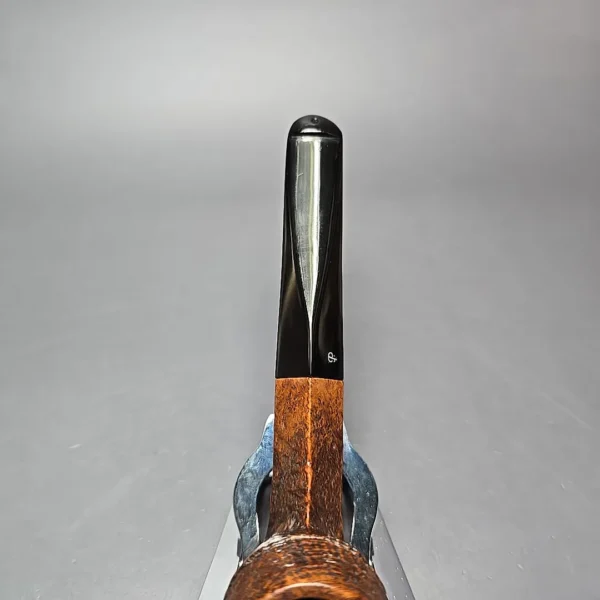 Peterson Kapruf 155 Sandblasted Bulldog Estate Briar Pipe, Irish Estates - Image 7